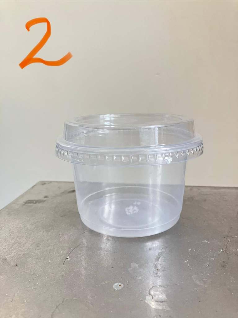 Clear Plastic Containers with Lids – Brand New 9.5 × 9.5 × 5.5–6cm Quantity 700