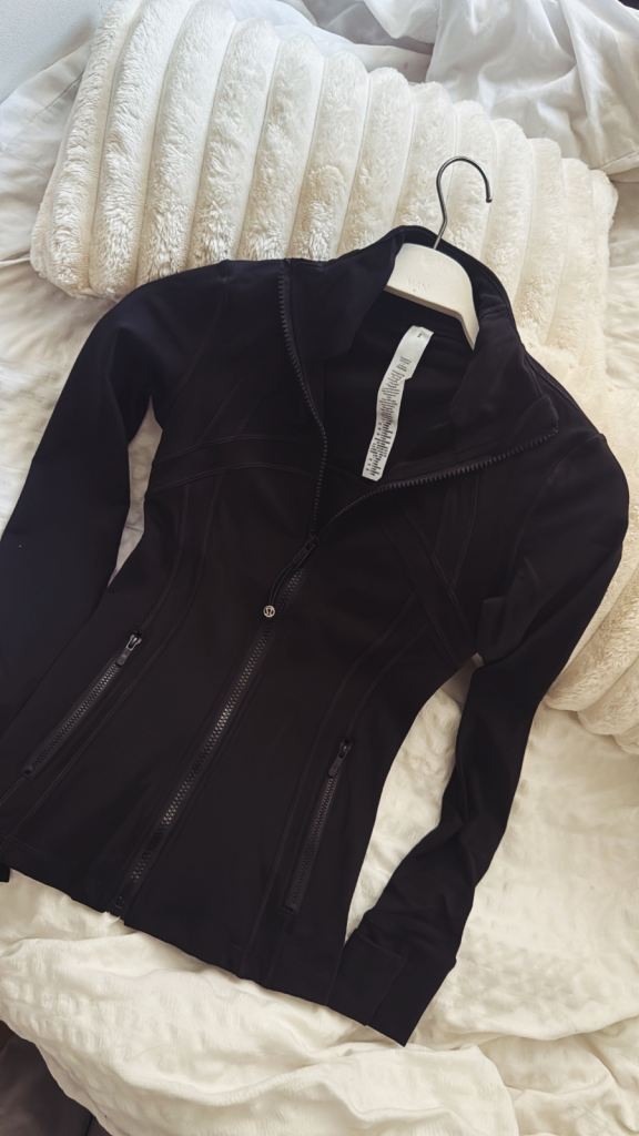 New Lululemon Black Zip-Up Jacket – Still in Packaging
