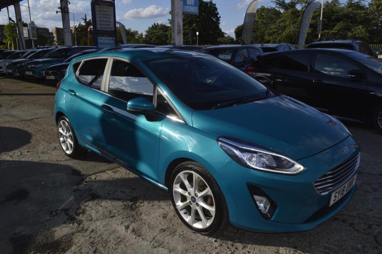 2018 Ford Fiesta 1.0 EcoBoost Titanium 5dr PETROL 2018  Auto SAT NAV 2 OWNERS HATCHBACK Petrol Au...