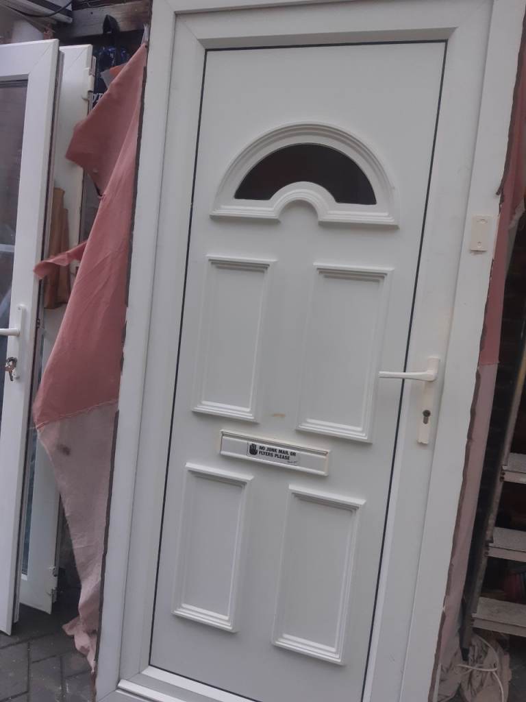 Pvc front door mint