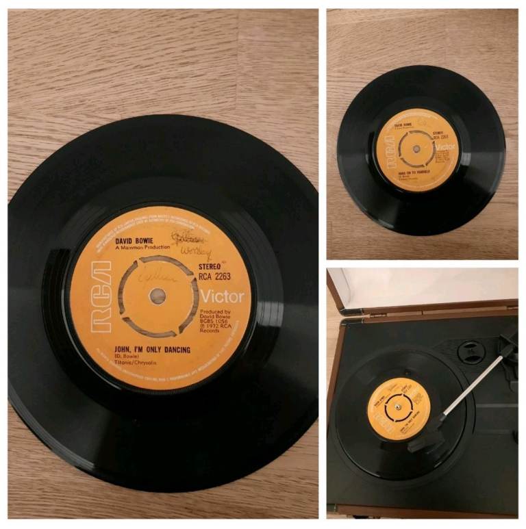 David Bowie John I'm Only Dancing/Hang On To Yourself RCA Records 1972 Single 7"