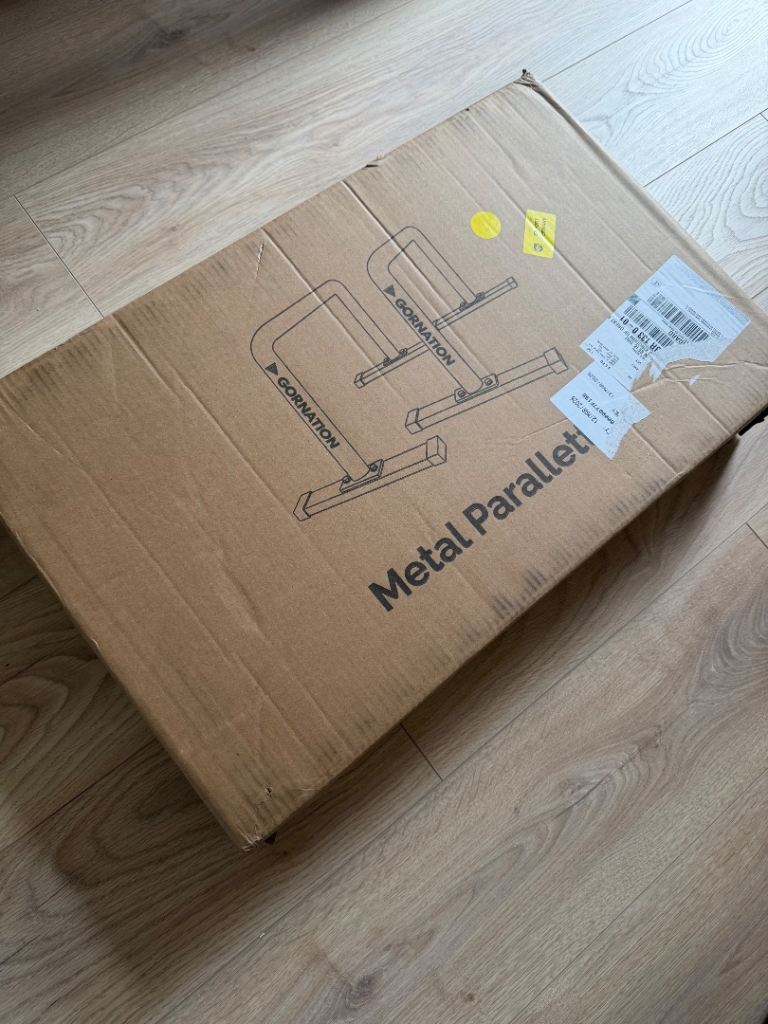 New unused Gornation metal parallettes