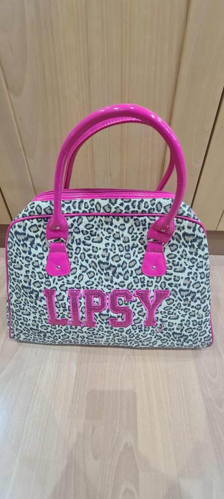 REDUCED Brand New, Hot Pink, Leopard Print, Lipsy Bag. Approx 45cm x 30cm x 20 cm