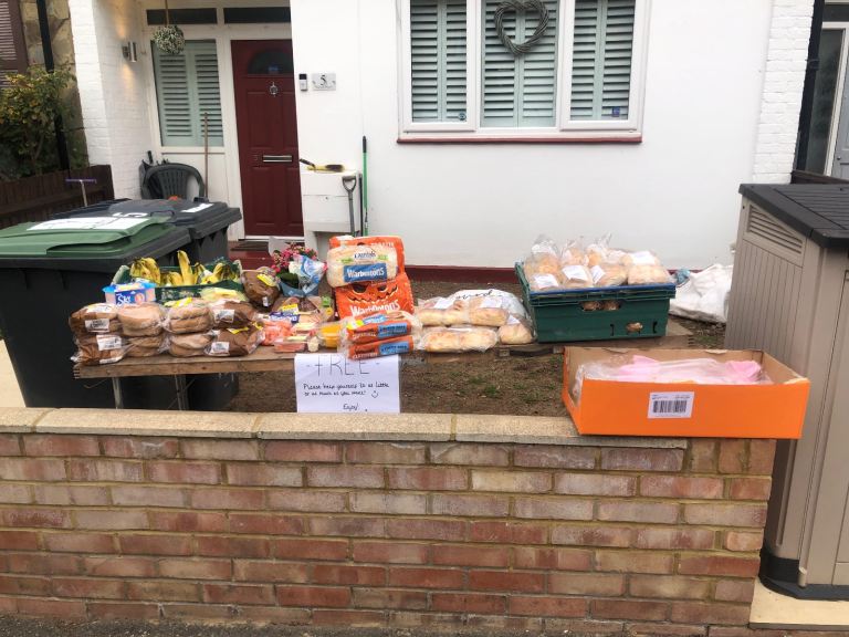 Free food - please come and help yourself!