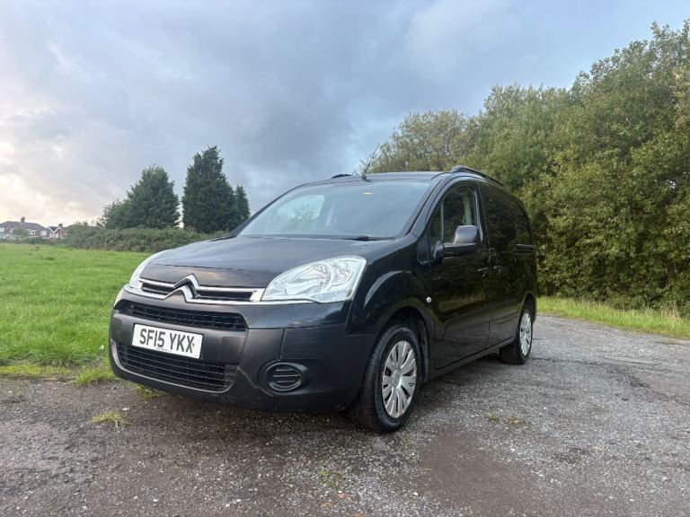 CITROEN BERLINGO Van Full MOT Gloss Black Very Clean Van 
