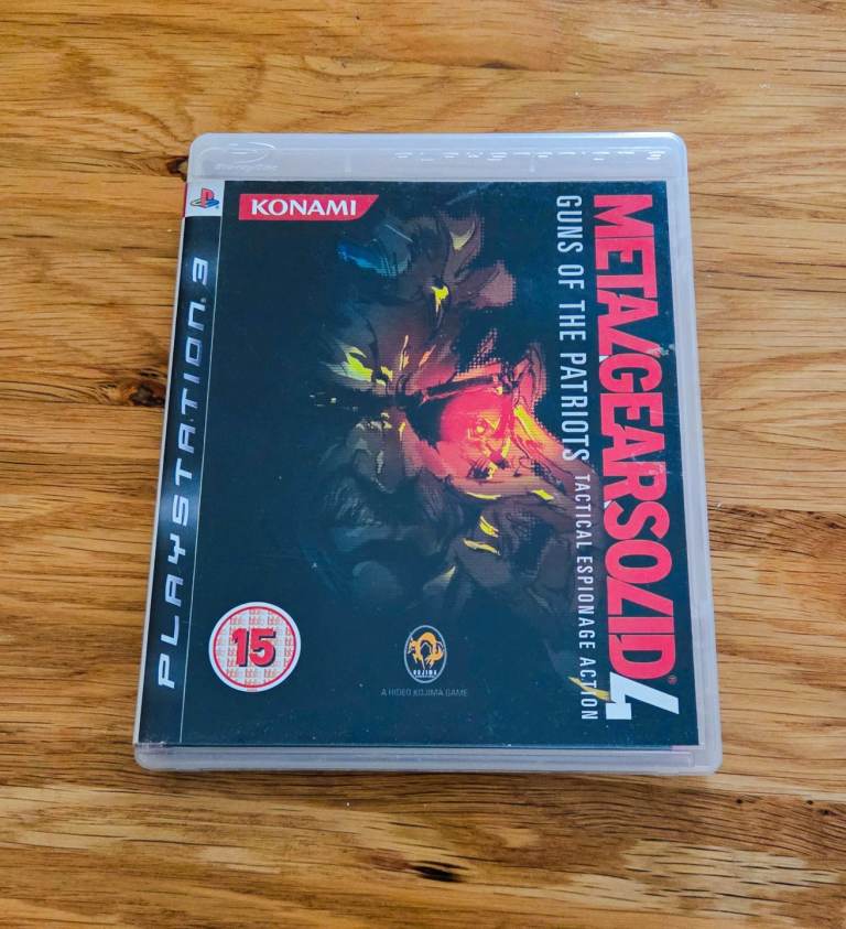 Metal Gear Solid 4 PS3 Game 