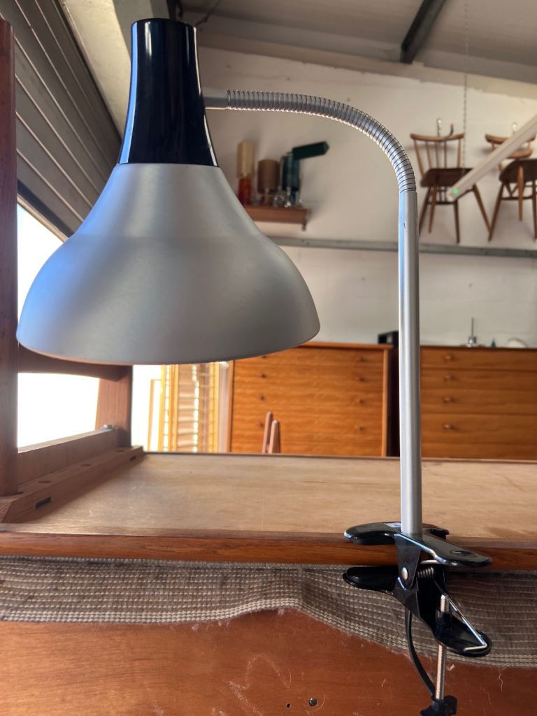 An Artist Studio Easel Clip Lamp