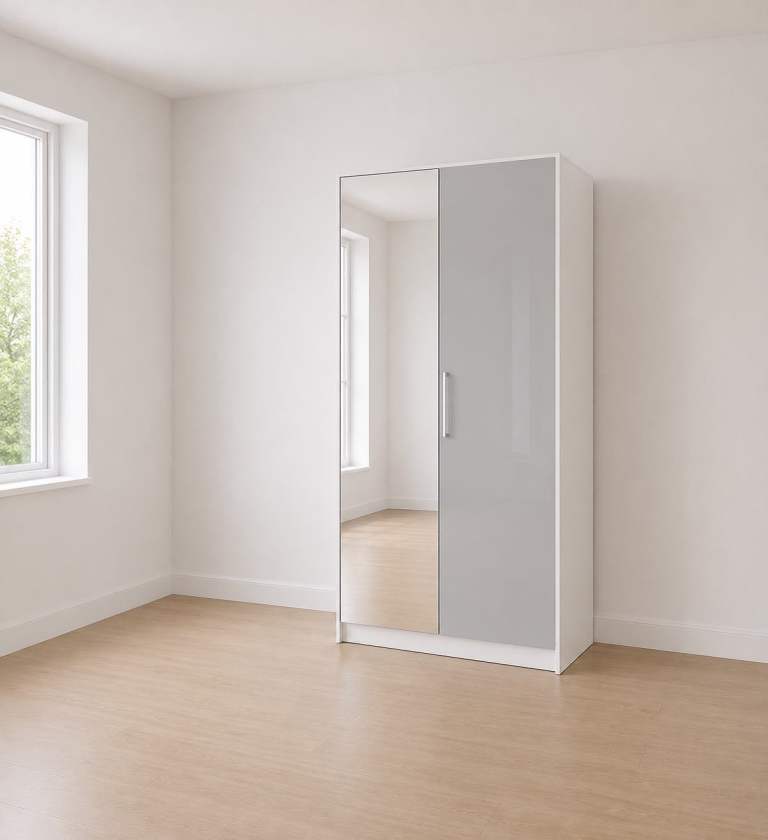 IKEA 2 DOORS WARDROBE - Delivery Available 