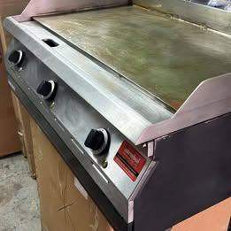 90cm Table Top Garland 3 Phase Electric Griddle Burger cafe Kebab Equipment