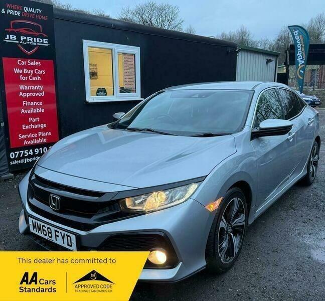 2018 Honda Civic 1.0 VTEC Turbo 126 SR 5dr CVT HATCHBACK Petrol Automatic