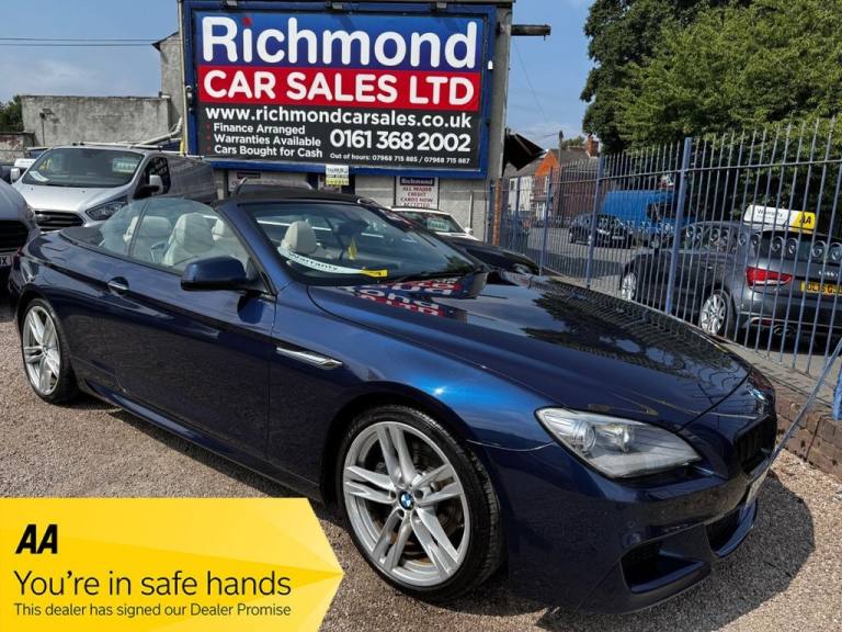 2013 BMW 6 Series 3.0 640d M Sport Convertible 2dr Diesel Auto Euro 5 (s/s) (313 ps) Convertible ...