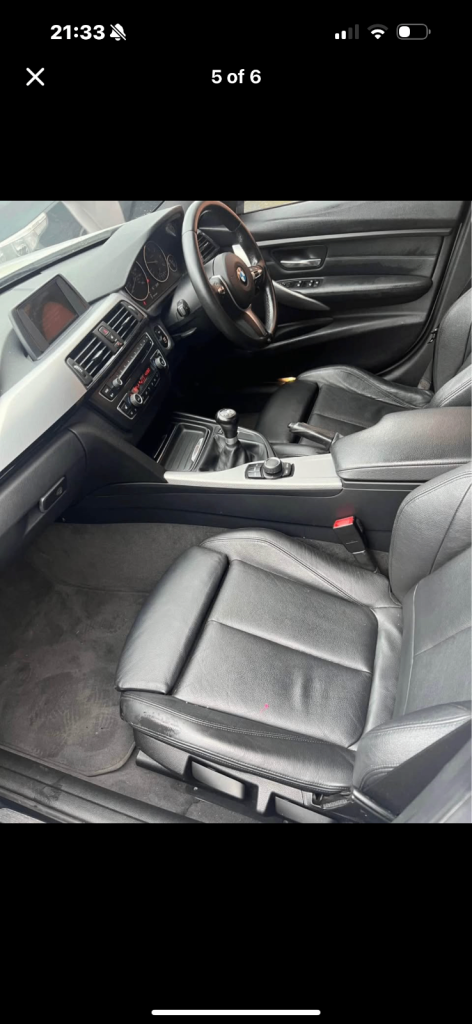 BMW, 3 SERIES, Saloon, 2014, Manual, 1995 (cc), 4 doors