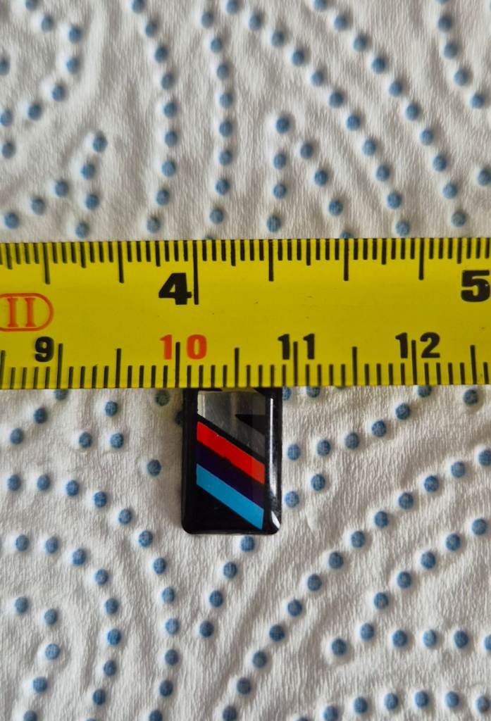 BMW M Sport Alloy Wheel Badge Emblem x 4