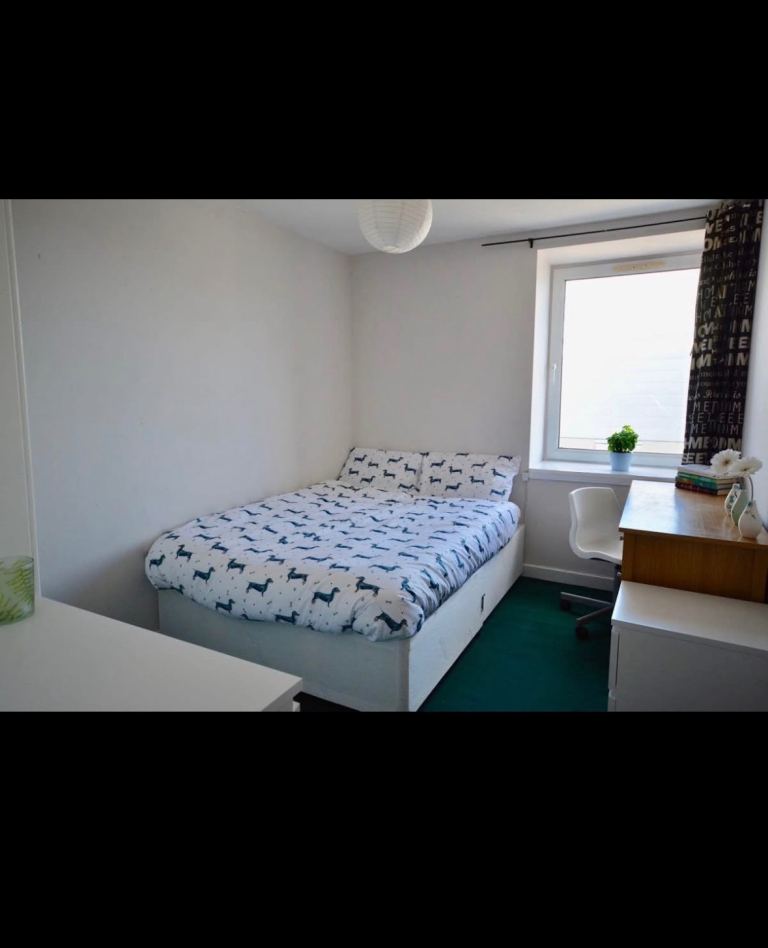 One bedroom for sharing in 3bedroom apartment.