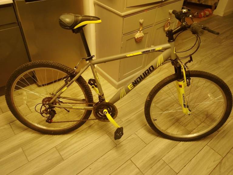 Brand spank new 3 weeks old adults enduro front suspension MTB retail 199.99 £85 Ono 