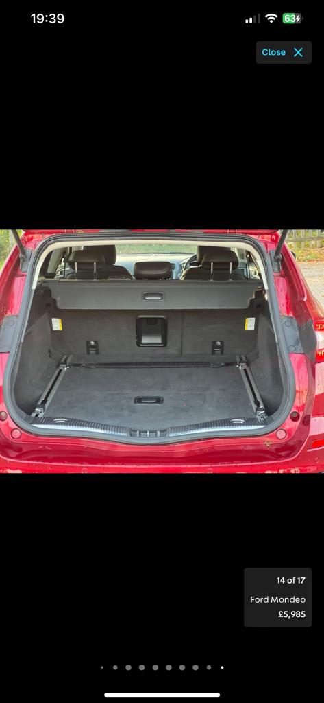 2017 Ford Mondeo 1.5 TDCi ESTATE ECOnetic Titanium 5dr ESTATE Diesel Manual