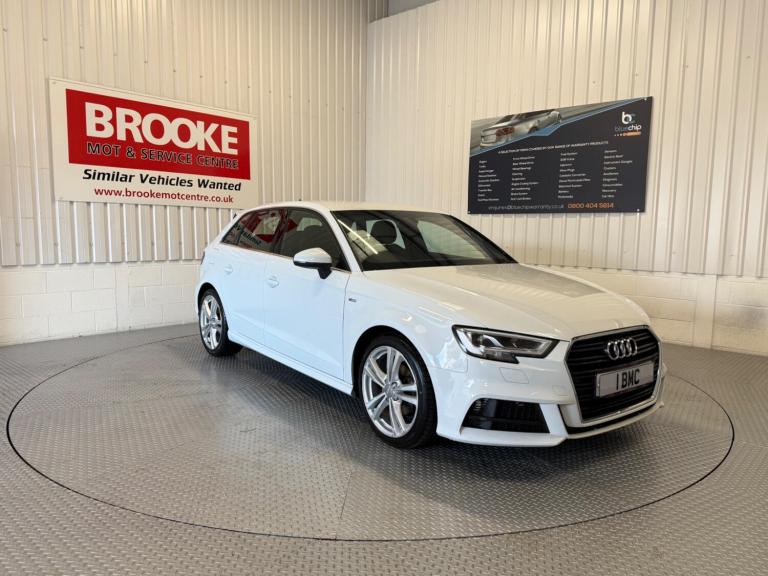 2018 Audi A3 1.0 TFSI 30 S line Sportback Euro 6 (s/s) 5dr HATCHBACK Petrol Manual
