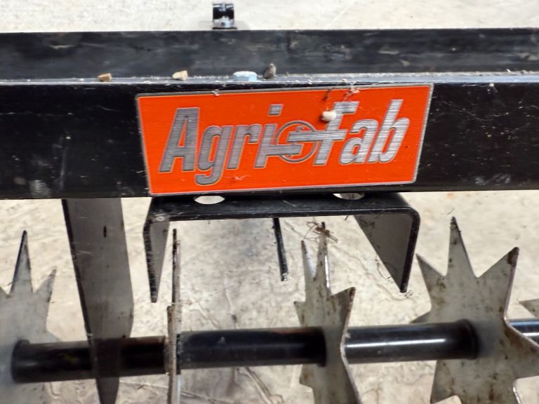 Agrifab lawn  towed spike aerator 