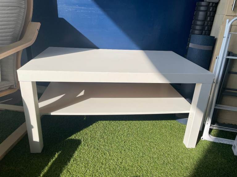 LACK Coffee table, white, 90x55 cm