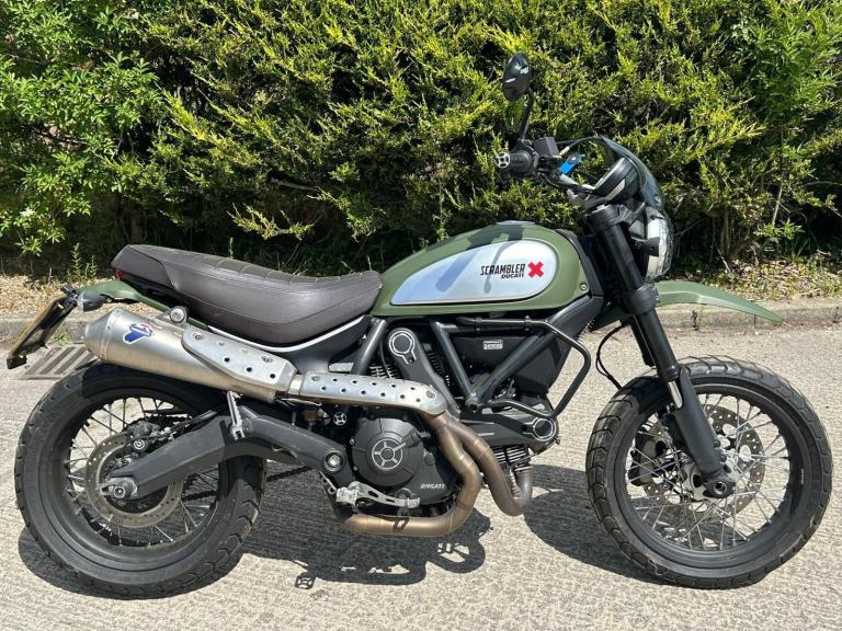 2017 17 DUCATI SCRAMBLER 800 URBAN ENDURO ROADSTER CLASSIC RETRO 803 AKRAPOVIC