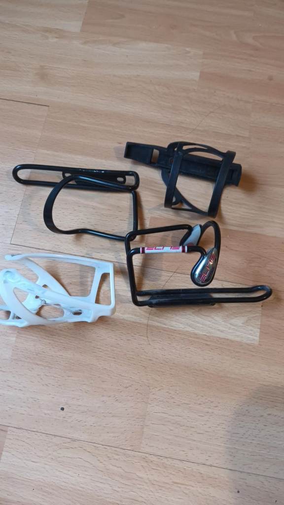 Selection of Bike Bottle Cages – Metal and Plastic