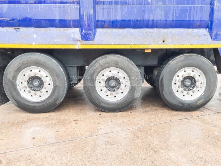 SWAN ST338 80ydÂ³ SCRAP TIPPER TRAILER 