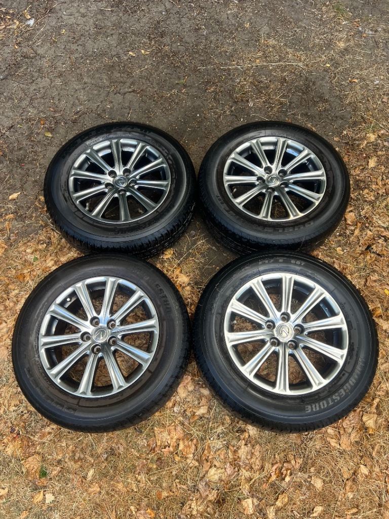 Genuine Lexus 17” Alloy Wheels & Tyres – Full Set