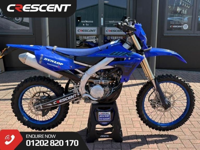 YAMAHA WR250F / WRF250 2024 - CRESCENT SUPPLIED - ROAD REGISTERED - 2839 MILES