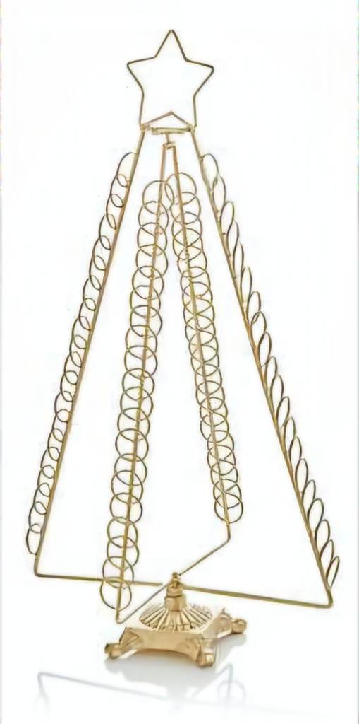 Christmas Metal Tree Shape Card Holder