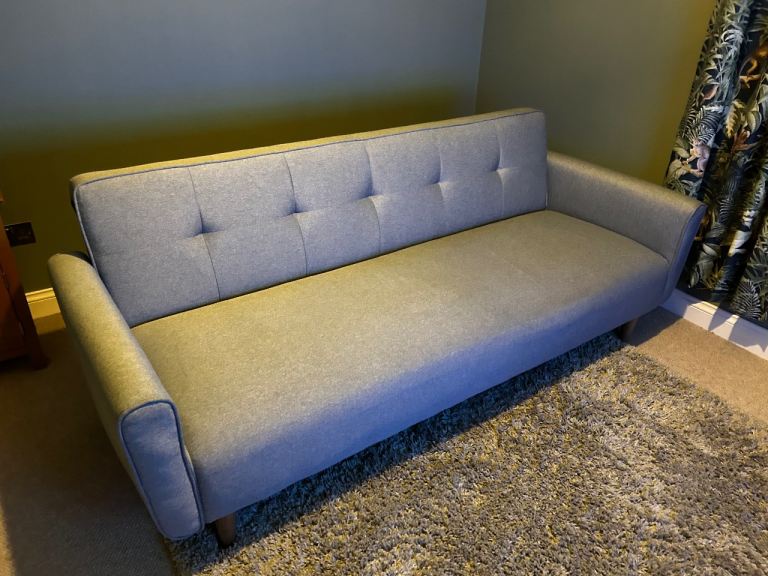 M&S Light grey sofa bed