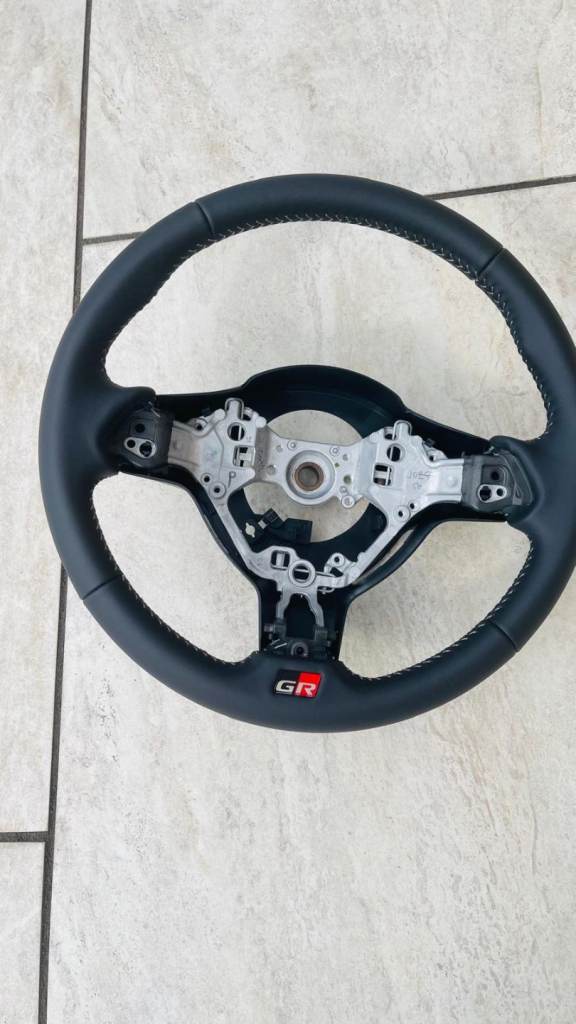 Genuine Toyota C-HR GR Leather Steering Wheel & Sensor 2019-On 45100-10510