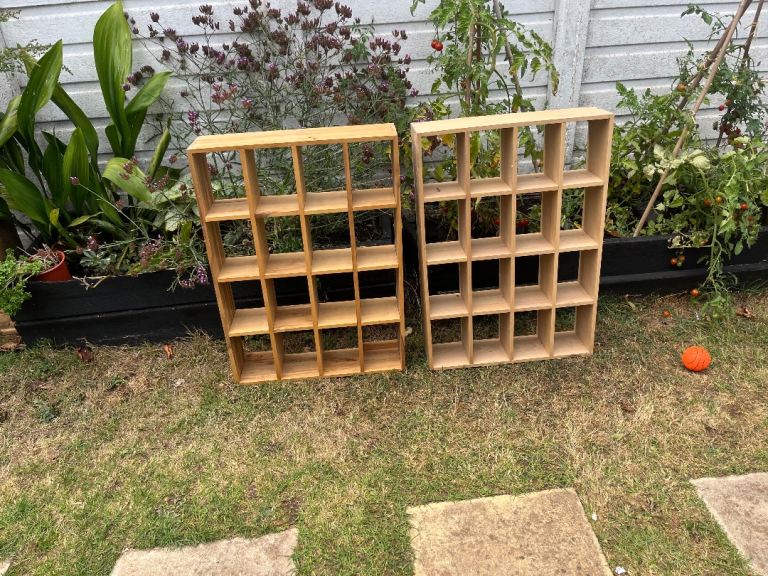 Habitat Wooden Storage Units – Good Condition