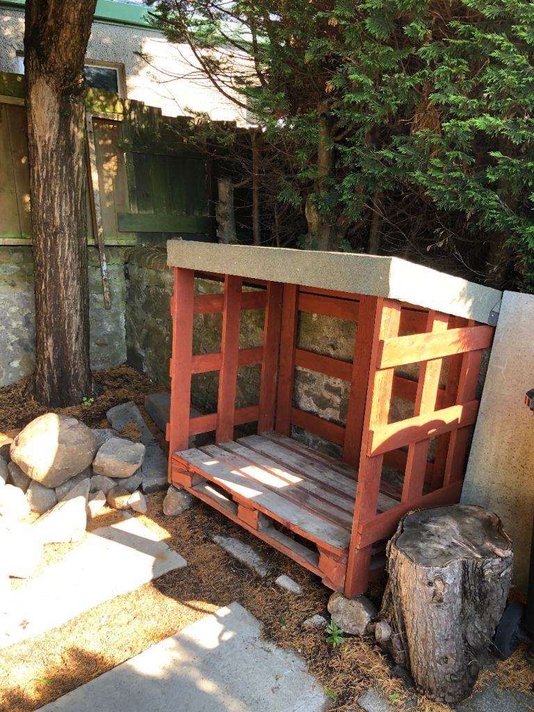 Log store for approx. 1m3 – delivery available