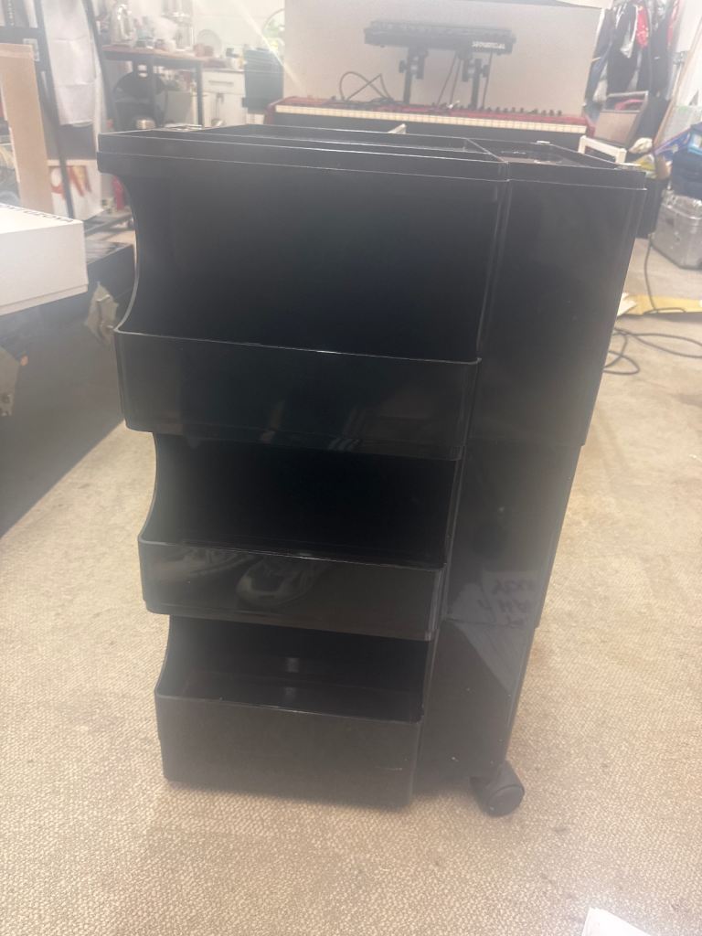 Joe Colombo Work Trolley Boby 1970s Original Perfect Piece