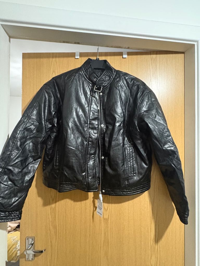 Biker leather jacket 