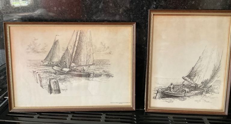 2 x Vintage Peter Dorleijn (Petrus Fecit) Prints plus one other by a different hand