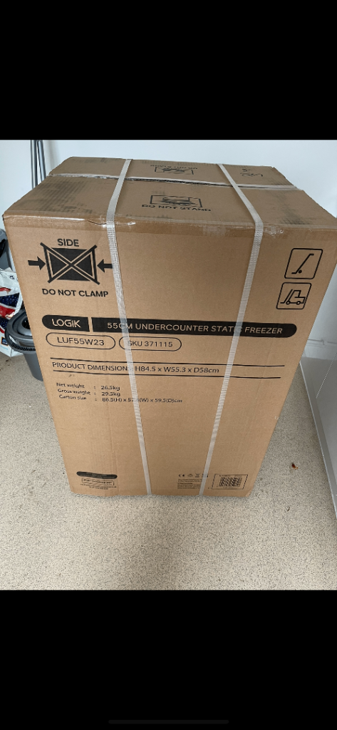 Logik Undercounter Freezer