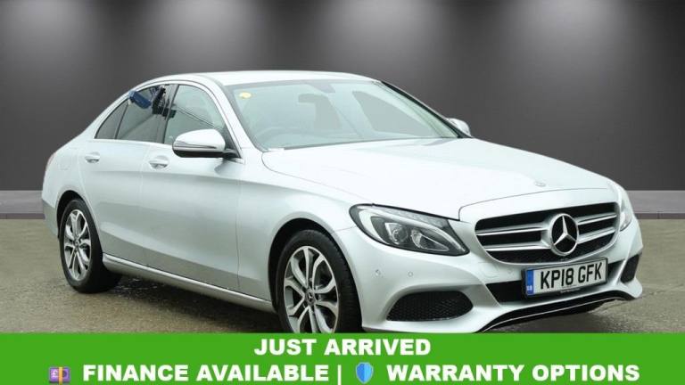 2018 Mercedes-Benz C Class C220d Sport 4dr 9G-Tronic SALOON DIESEL Automatic