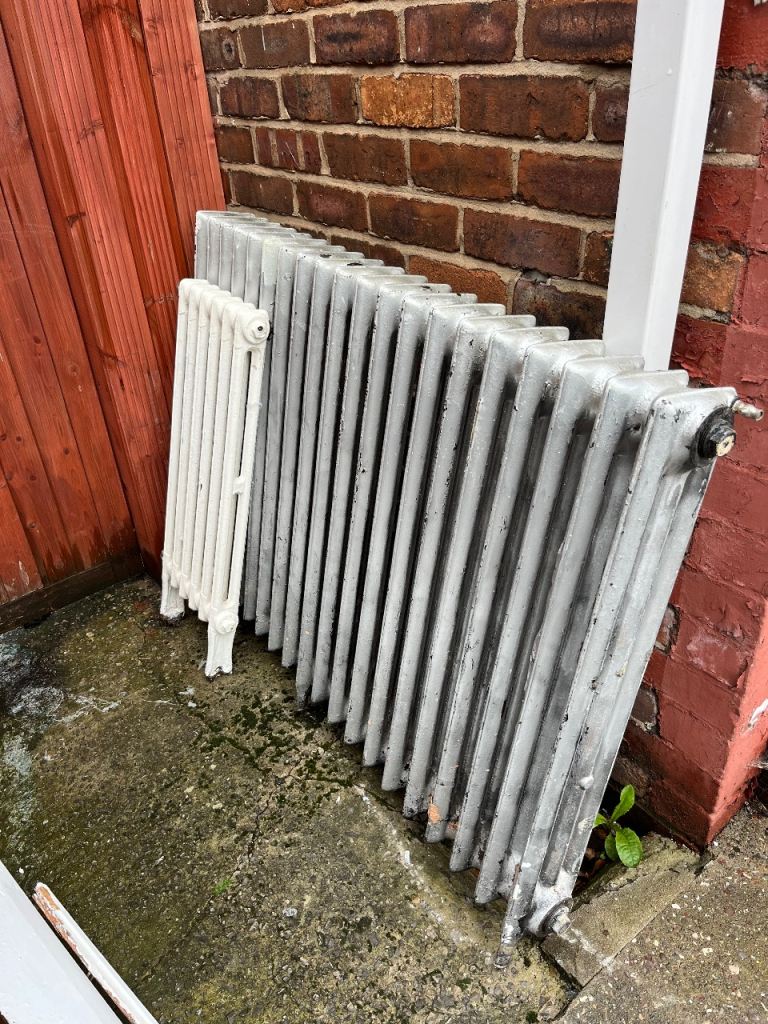 Cast iron radiators for sale (£60 the 2)