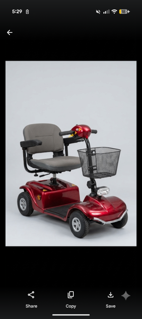 Rascal 388 mobility scooter 