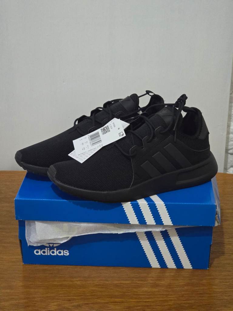 image for Brand New Black Adidas X PLR trainers size 7.5 UK