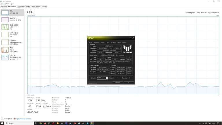 PC Gaming Ryzen 7 9850X3D Collection from Northolt (West London).