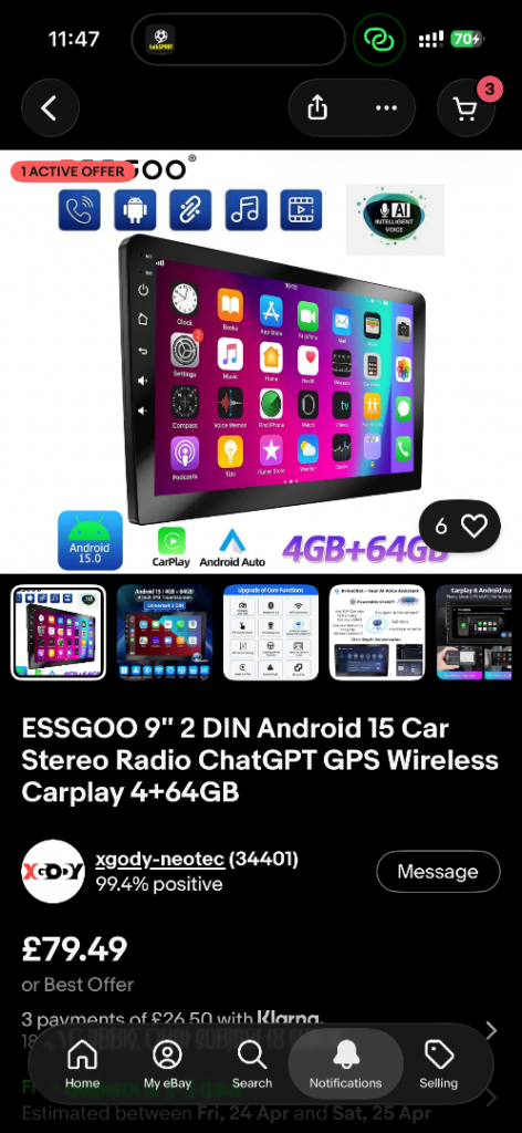 Android CarPlay/android auto 