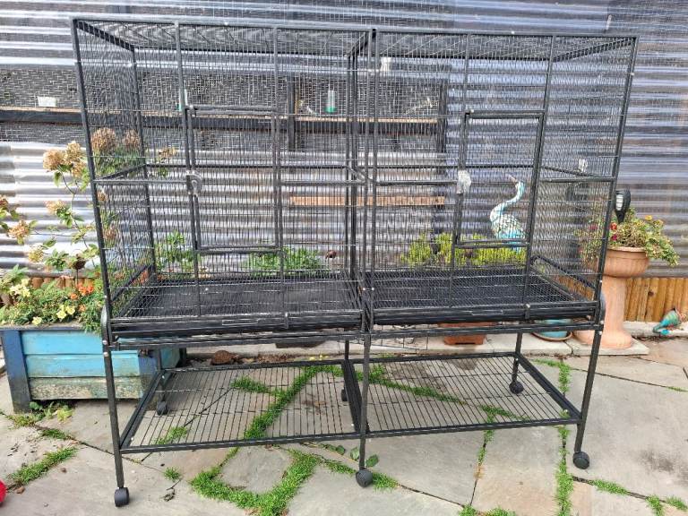 Large Double Bird Cage