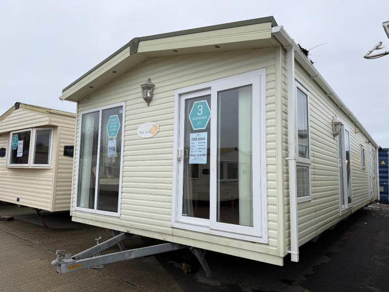 Large 3 Bed Static Caravan - Bath, Ensuite Shower, DG, CH - Offsite for Own Land