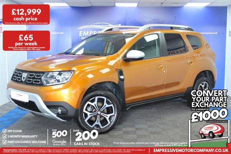 2021 71 DACIA DUSTER 1.5 BLUE DCI PRESTIGE SUV 5DR DIESEL MANUAL EURO 6 (S/S) (1