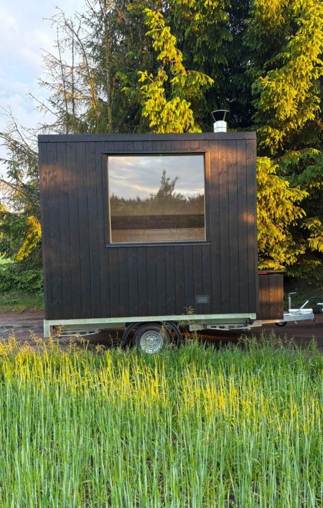 Portable Sauna Unit on Trailer – Almost NEW Condition