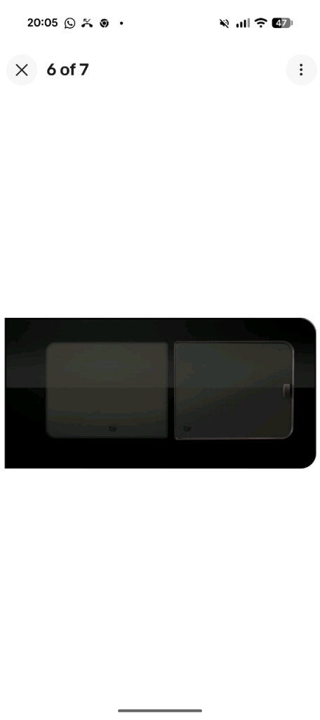 Sliding driver side window for Renault Master or equivalent 