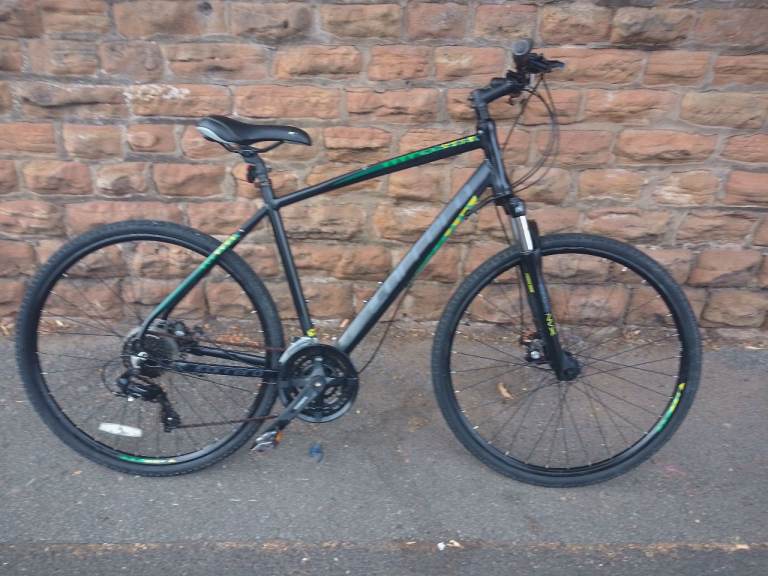 Carrera Crossfire Two Large Hybrid Disc Brake Commuter Touring Bike YGB