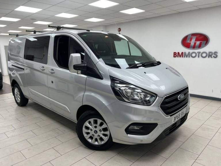 2018 Ford Transit Custom 2.0 EcoBlue 130ps Low Roof D/Cab Limited Van PANEL VAN DIESEL Manual